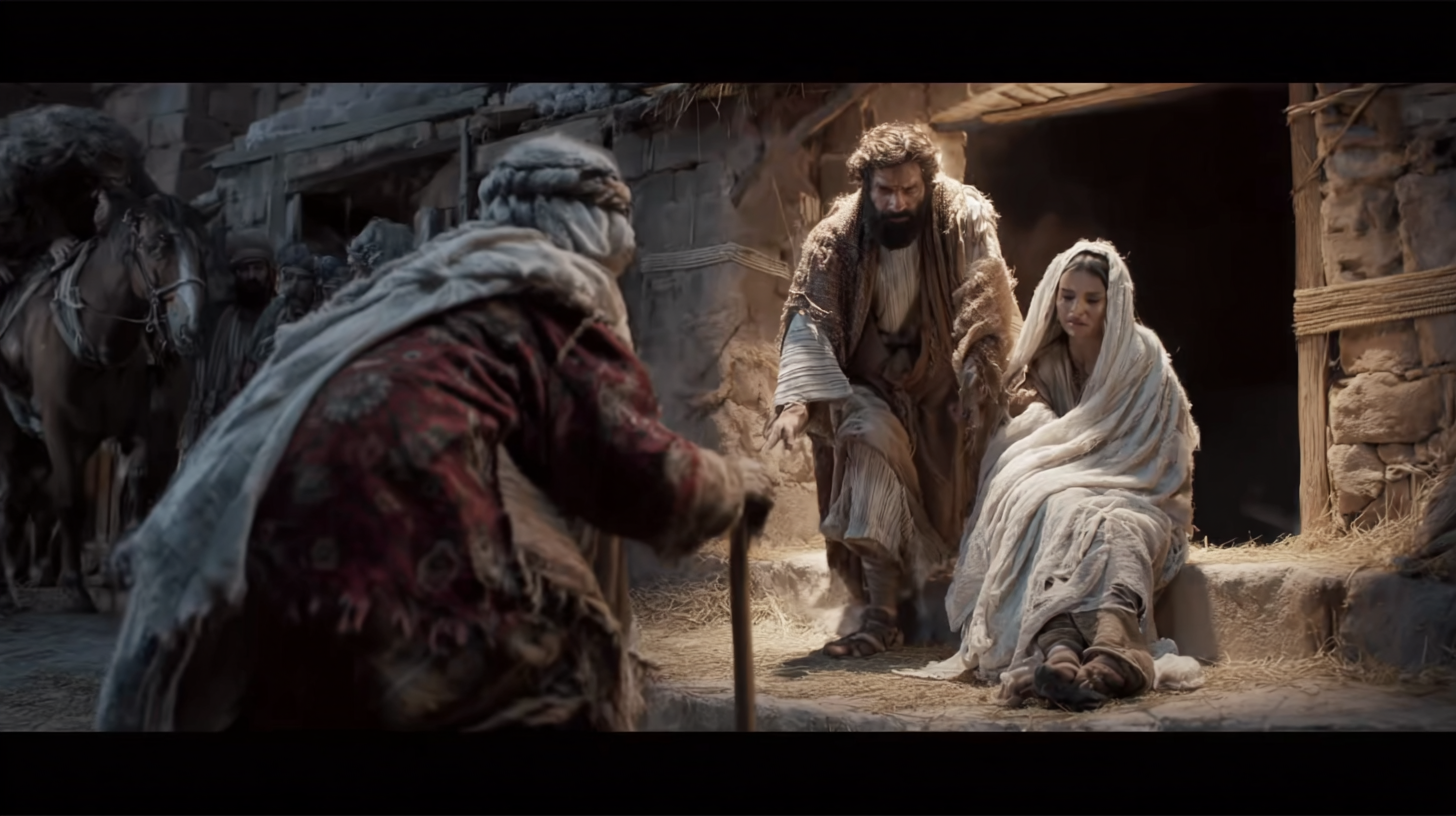Birth of Jesus | (Short A.I. Film)